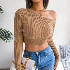 Lyla Off Shoulder Knitted Sweater