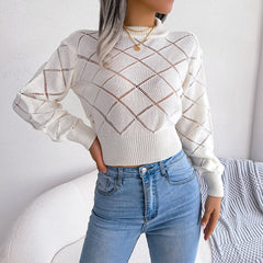 Alice Cropped Knitted Sweater