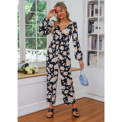 Long Sleeve Casual Jumpsuit