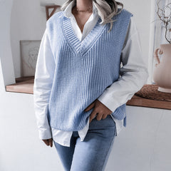 Melanie Knit Vest Sweater