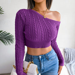 Lyla Off Shoulder Knitted Sweater